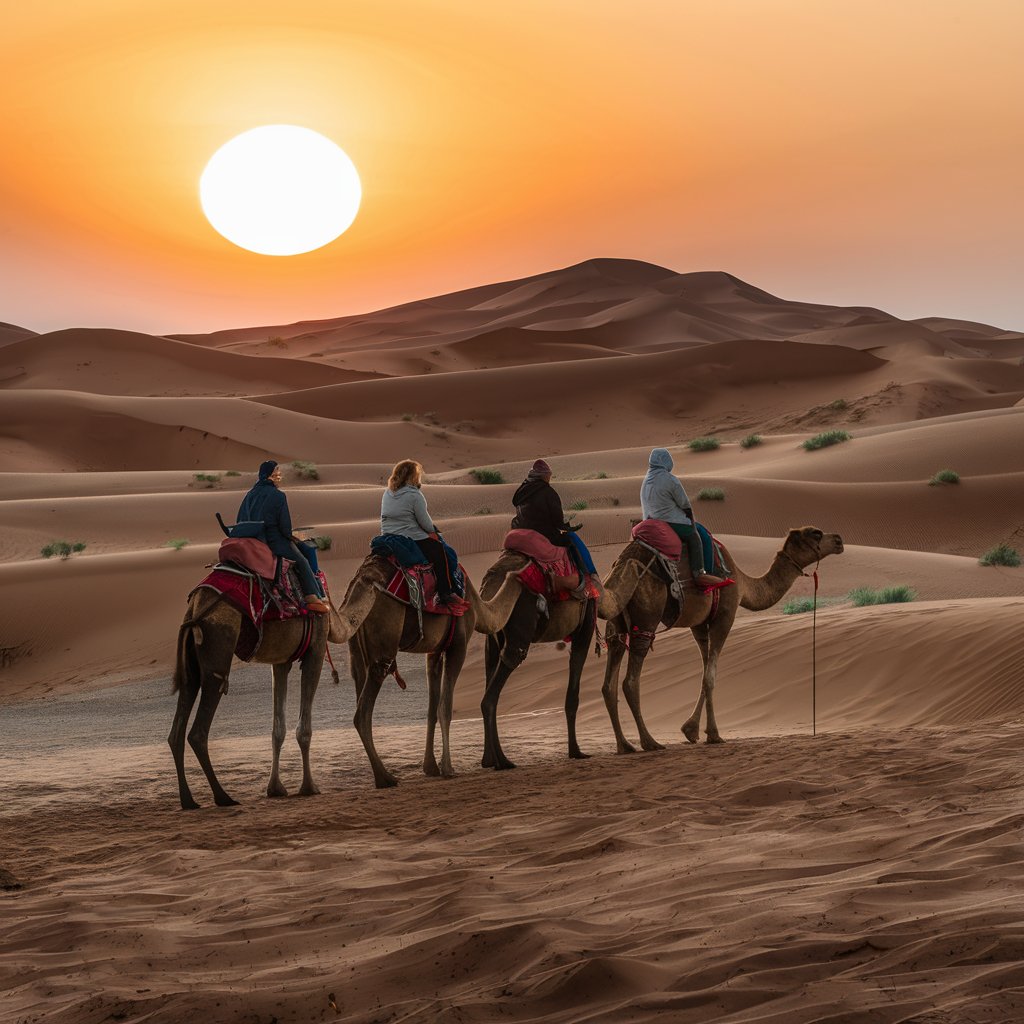 3 Nights Camel Excursion in Merzouga Sahara