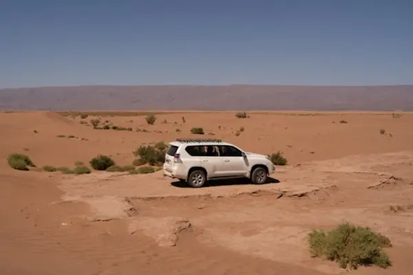 private 4x4 with driver in Morocco